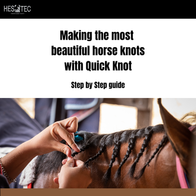 Making the most beautiful horse knots