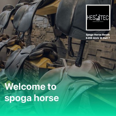 Bezoek ons op de stand van Spoga Horse: O-050 Gang M - Hal 7 