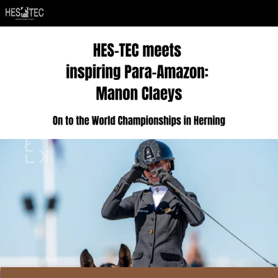 HES-TEC meets inspiring Para-Amazon: Manon Claeys